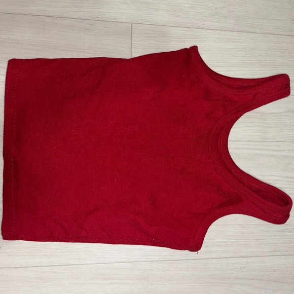 Red, crop top, size xs - Picture 1 of 3